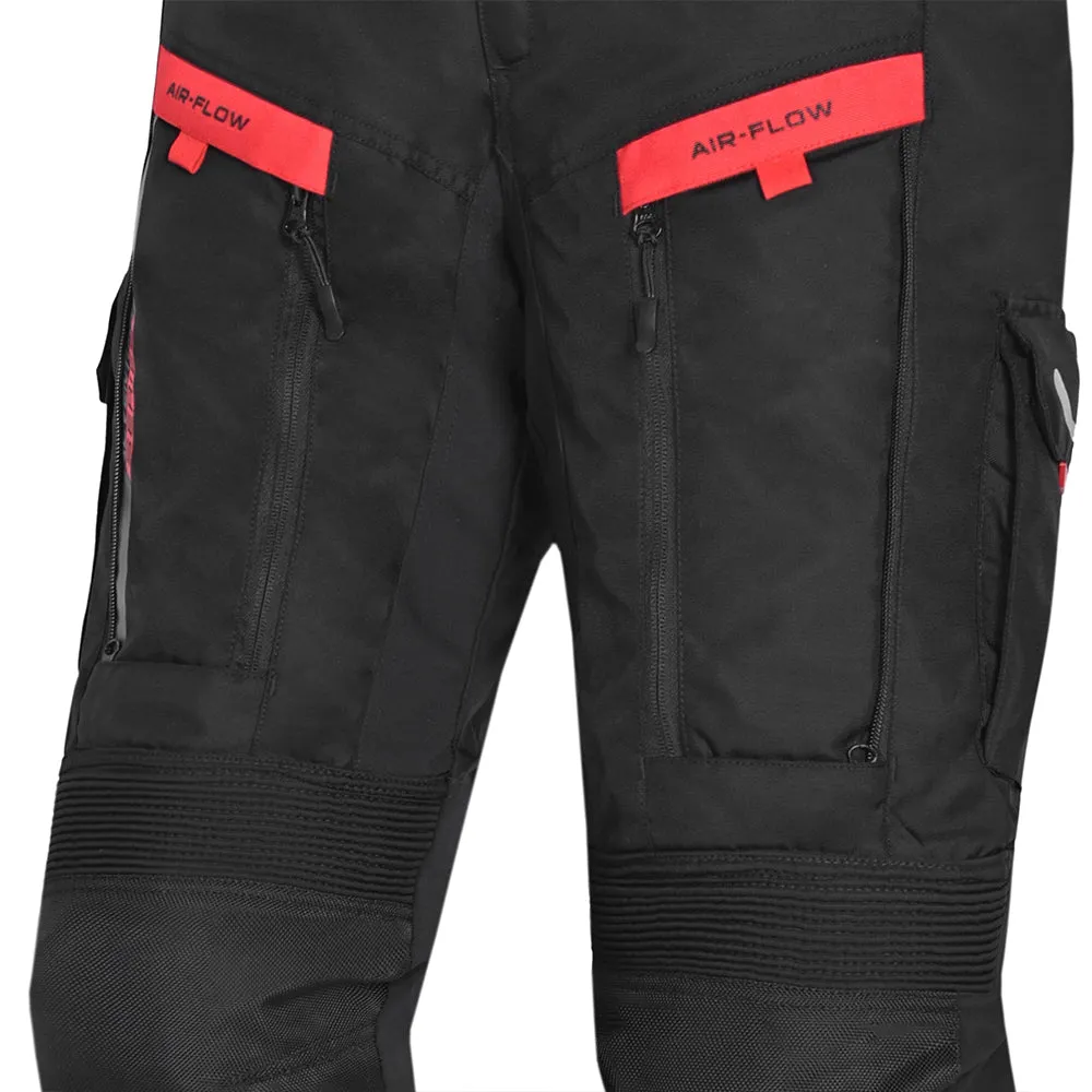 BELA Transformer - Textile Pant -  BLACK RED