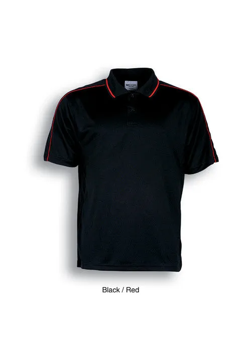 Bocini Breezeway Striped Men's Polo