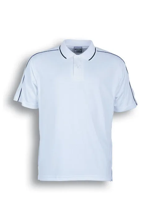 Bocini Breezeway Striped Men's Polo