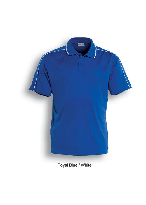 Bocini Breezeway Striped Men's Polo