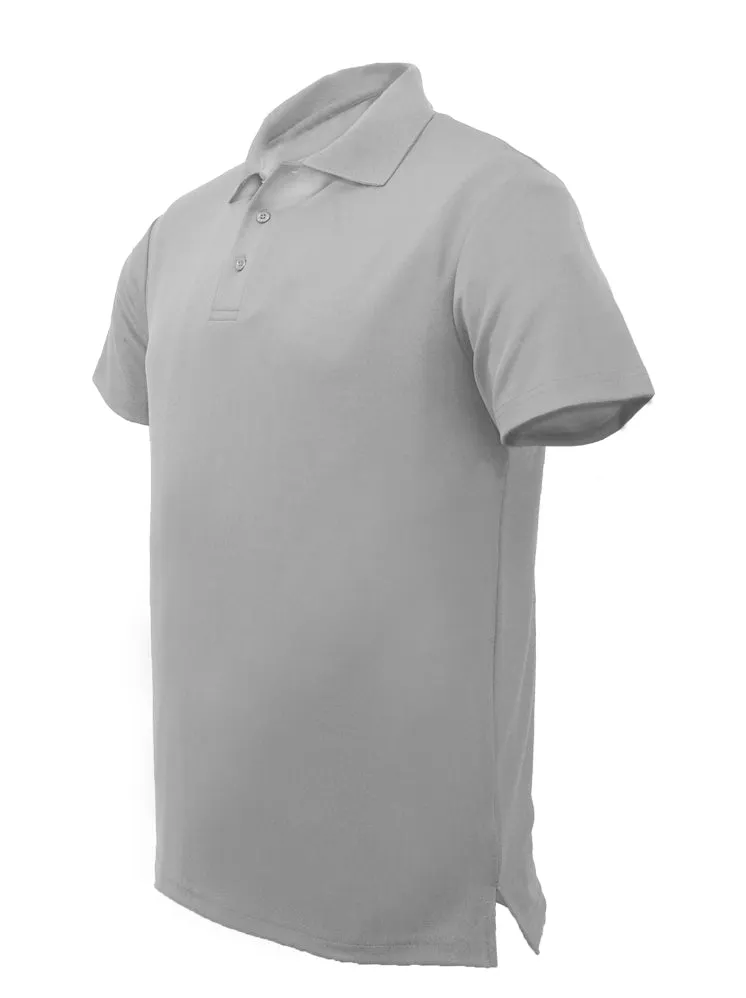 Bocini Unisex Adults Plain Cotton Polo