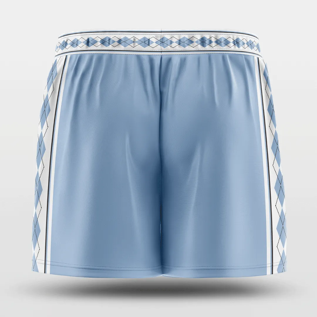 Carolina Blue - Customized Half length shorts