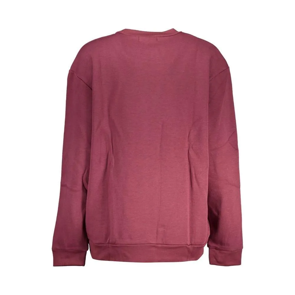 Cavalli Class Elegant Fleece Crew Neck Sweatshirt