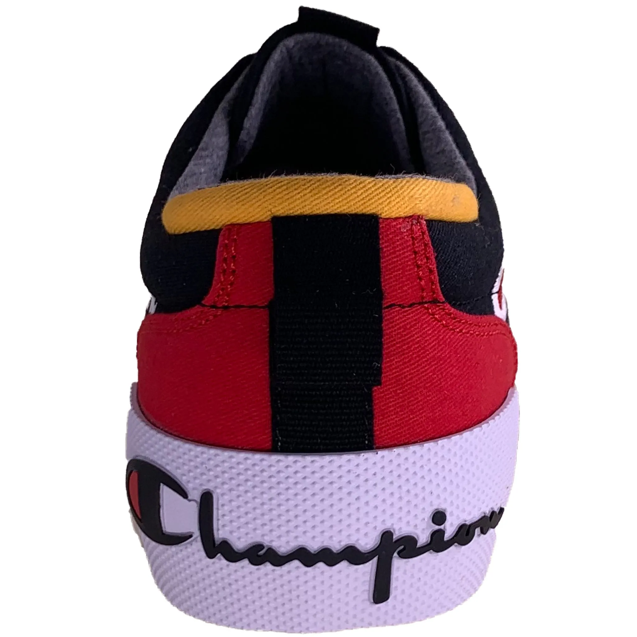 Champion Men's Swipe Color Block Black Multi Casual Athletic Shoes