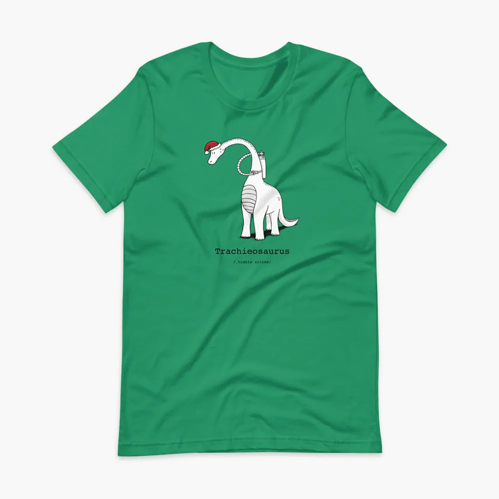 Christmas Trachieosaurus - Adult T-Shirt