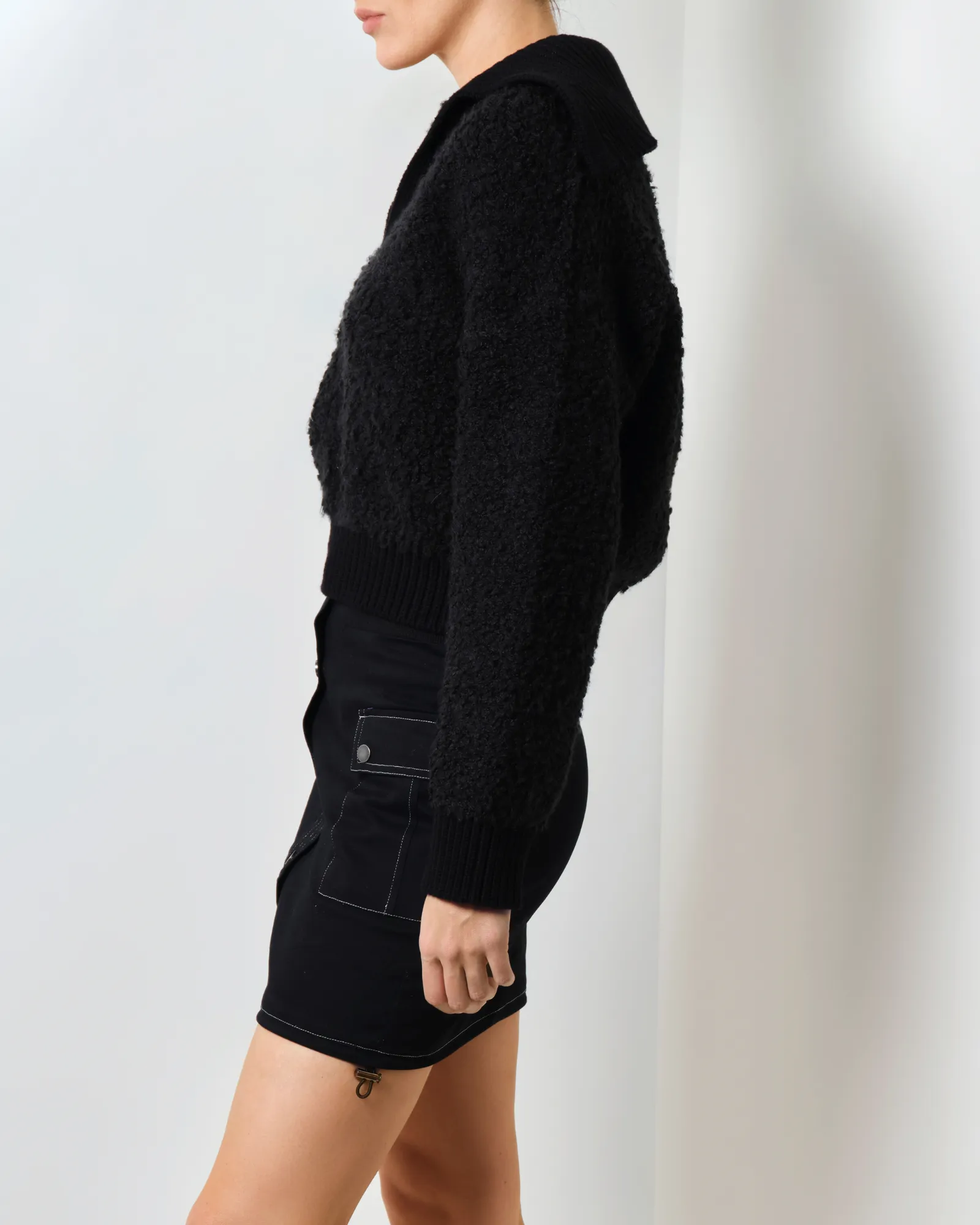 Fjord Knit Jumper - Black