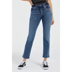 GA Straight Legs Stretchable Blue Jeans