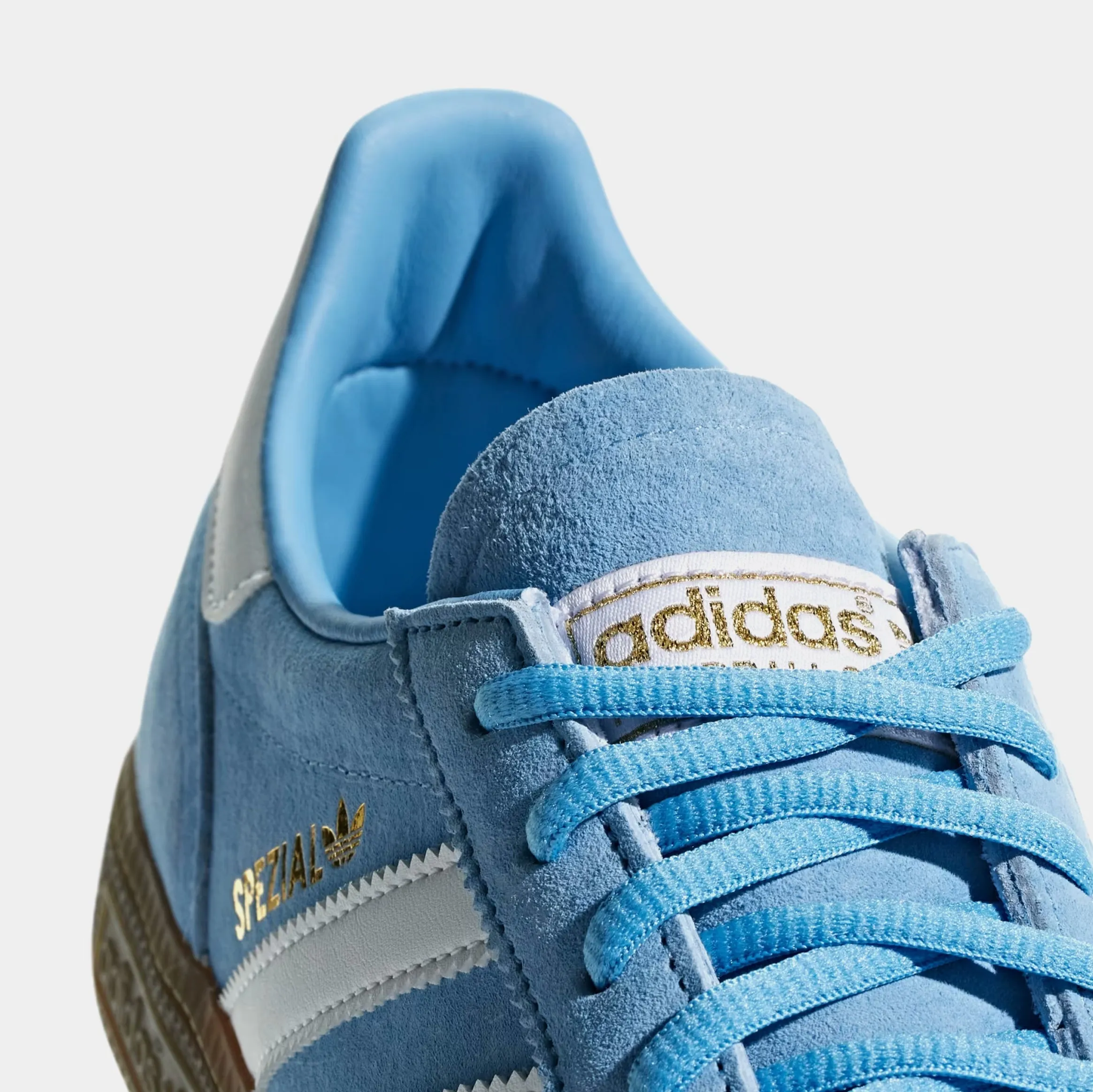 Handball Spezial Mens Lifestyle Shoes (Light Blue/Cloud White/Gum)