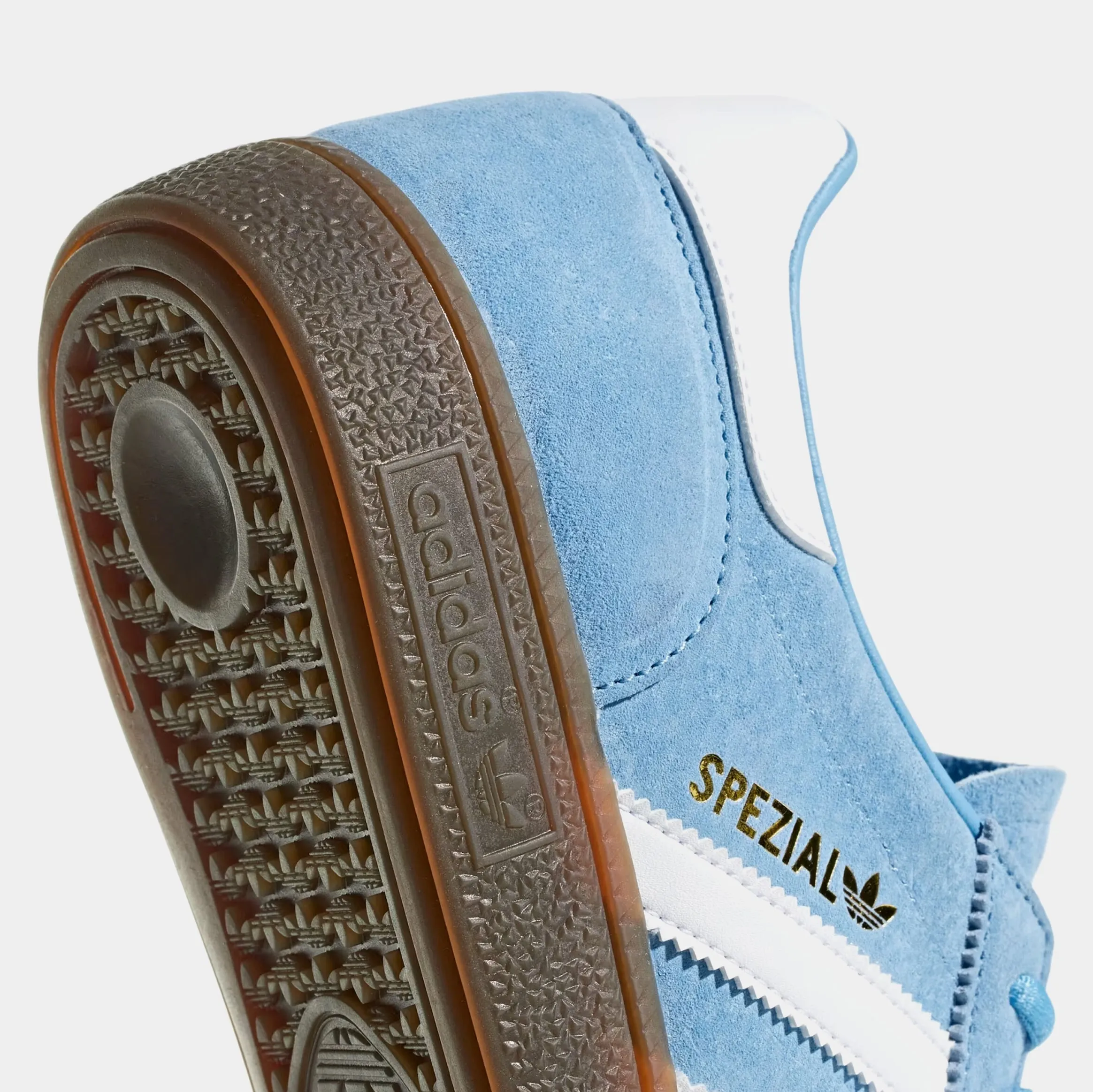 Handball Spezial Mens Lifestyle Shoes (Light Blue/Cloud White/Gum)