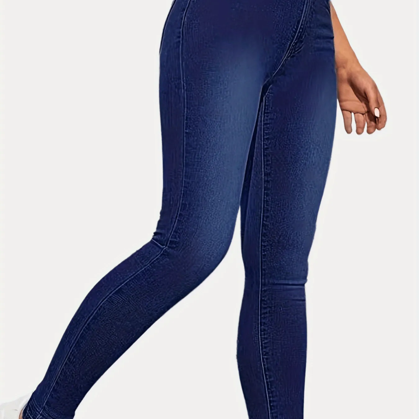 High Rise Skinny Jeans Stylish Stretch Denim Pants for Women