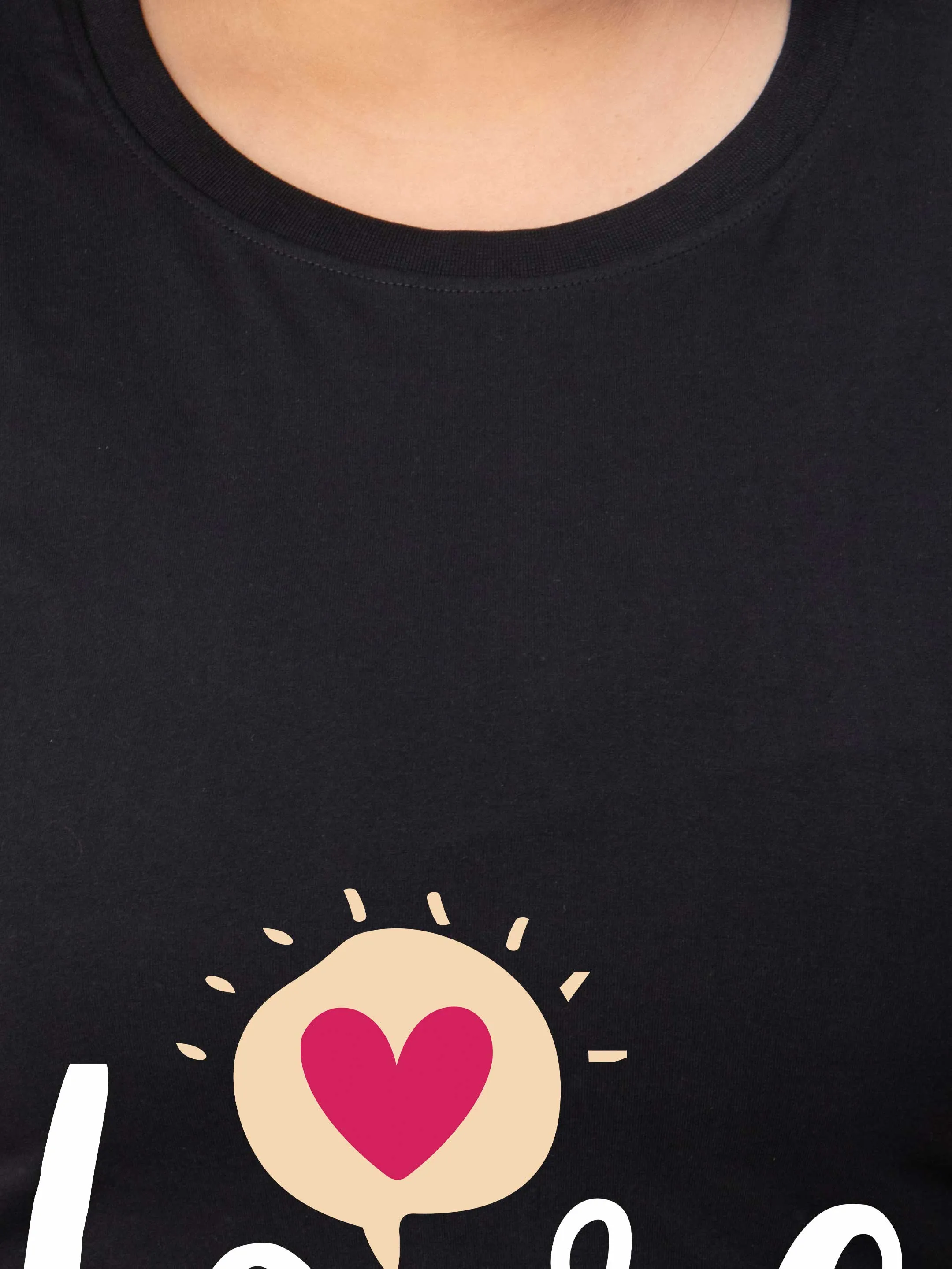 Love Is The Answer Plus Size Women T-Shirt