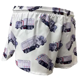 Men's Printed 1" Elite Split Shorts - Garbage