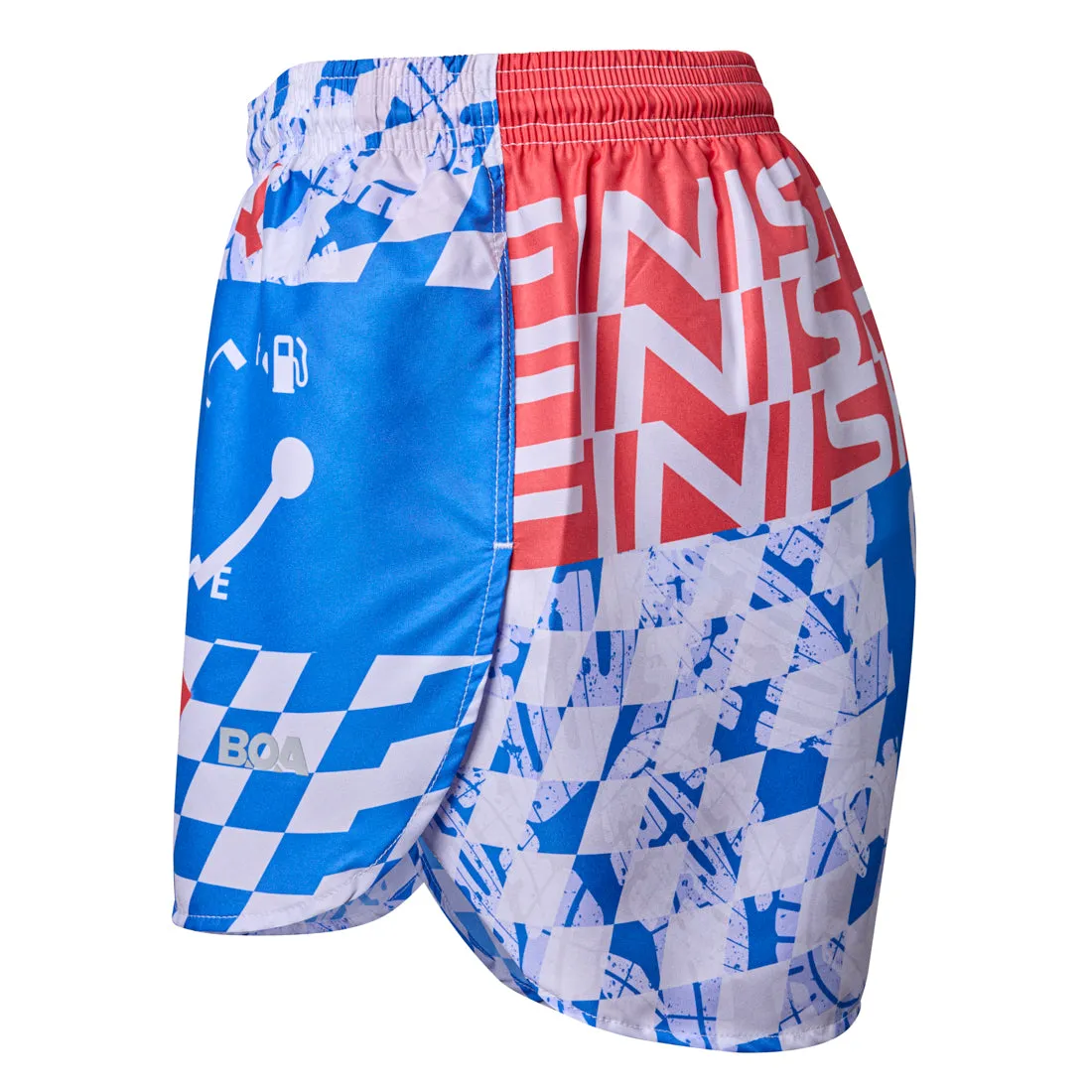 Men's Printed 3" Half Split Shorts - Finish On Empty