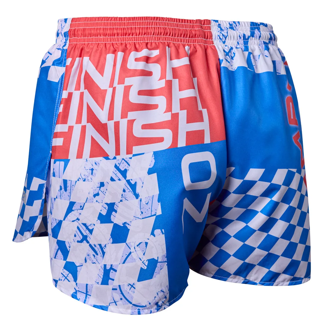 Men's Printed 3" Half Split Shorts - Finish On Empty