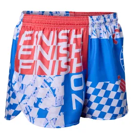 Men's Printed 3" Half Split Shorts - Finish On Empty