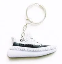 Mini Silicone YEEZY BOOST 350 V2 Shoes Keychain Bag Charm Woman Men Kids Key Ring Key Holder Gift SPLY-350 Sneaker Key Chain