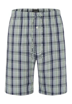 Night And Day Short Woven Pant | Green Check 75117-2873