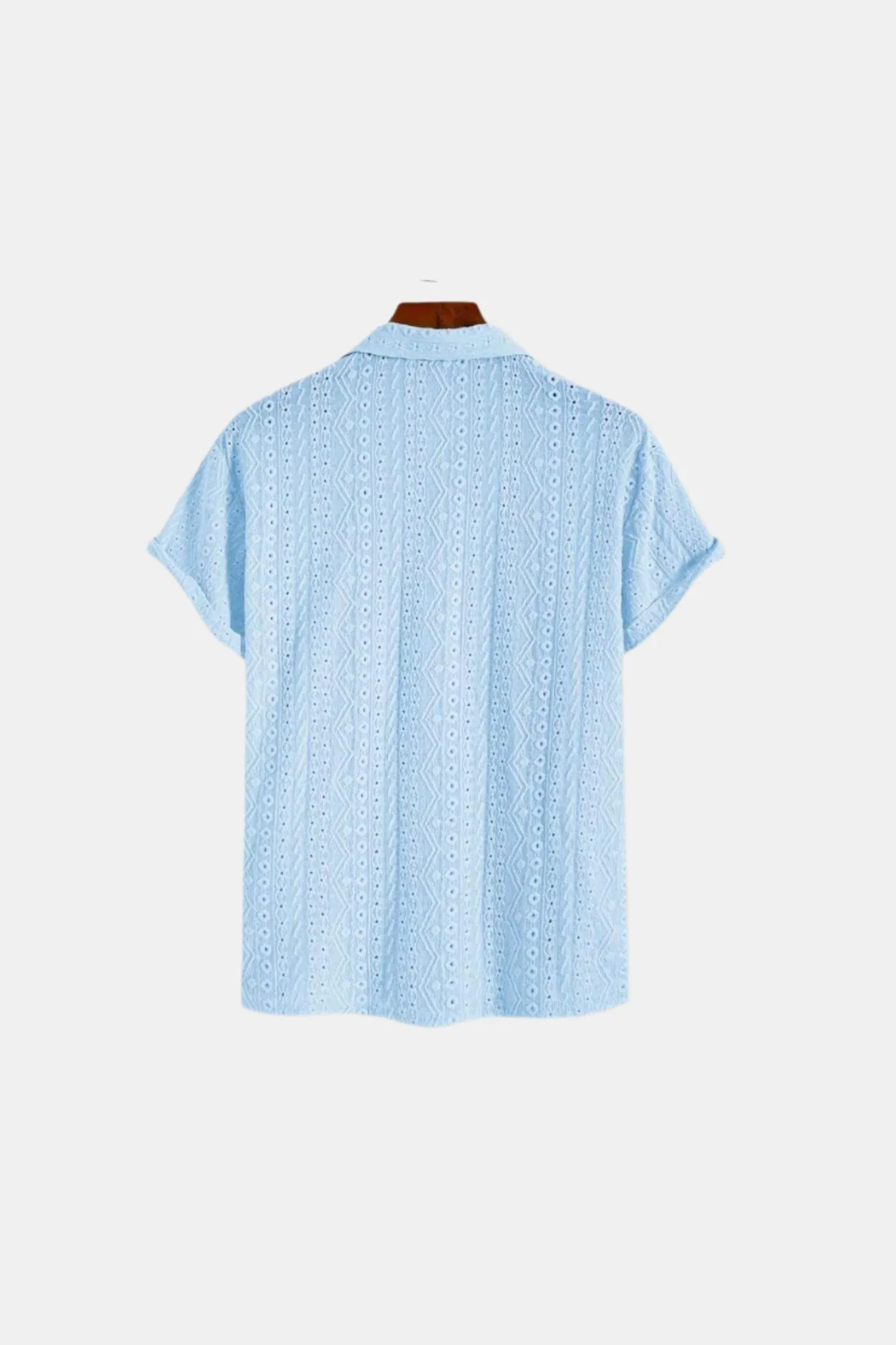 Old Money Patterned Classic Knitted Elegant Summer Polo Shirt