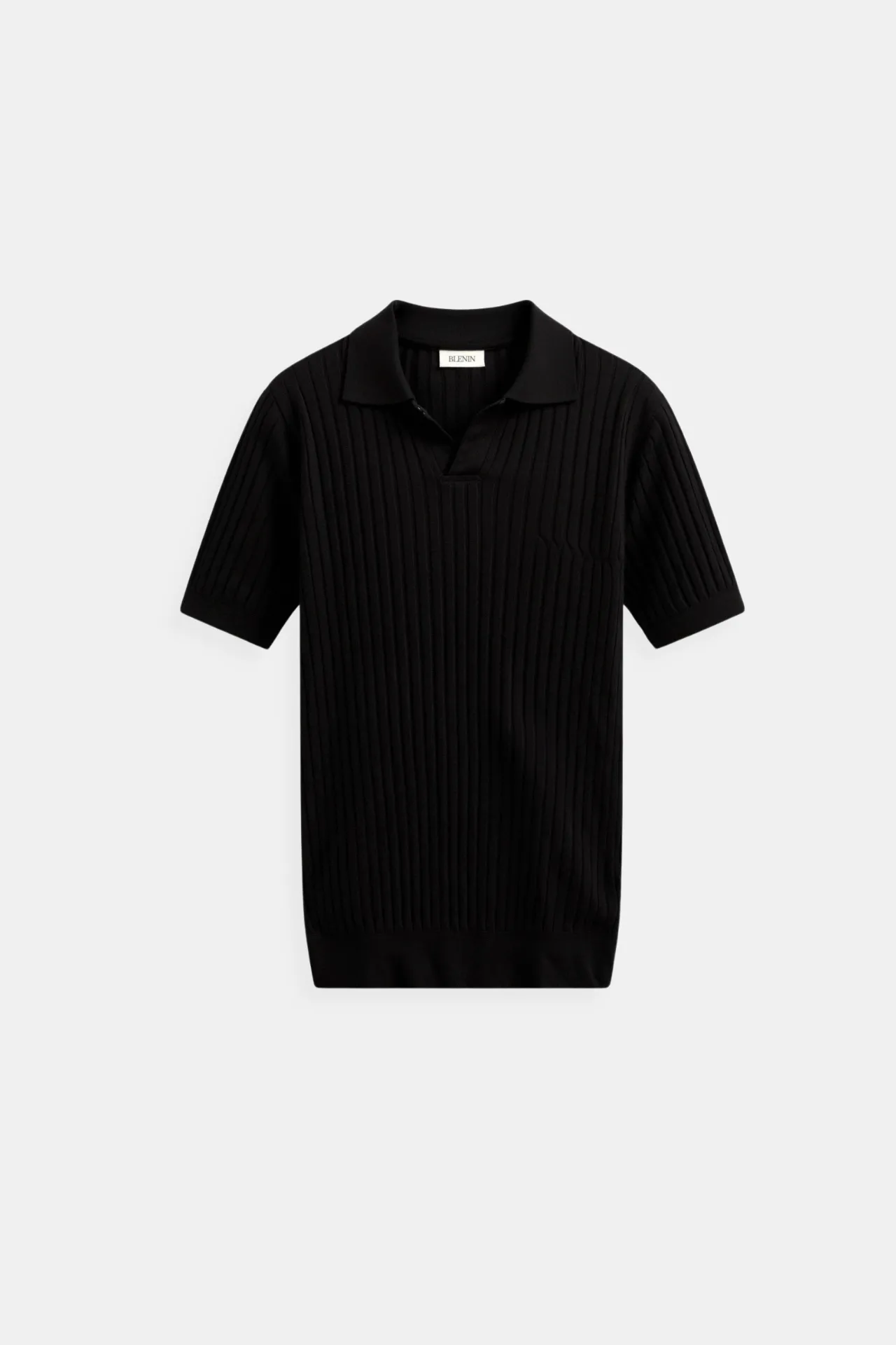 Old Money Stripe Pattern Breathable Polo T-Shirt