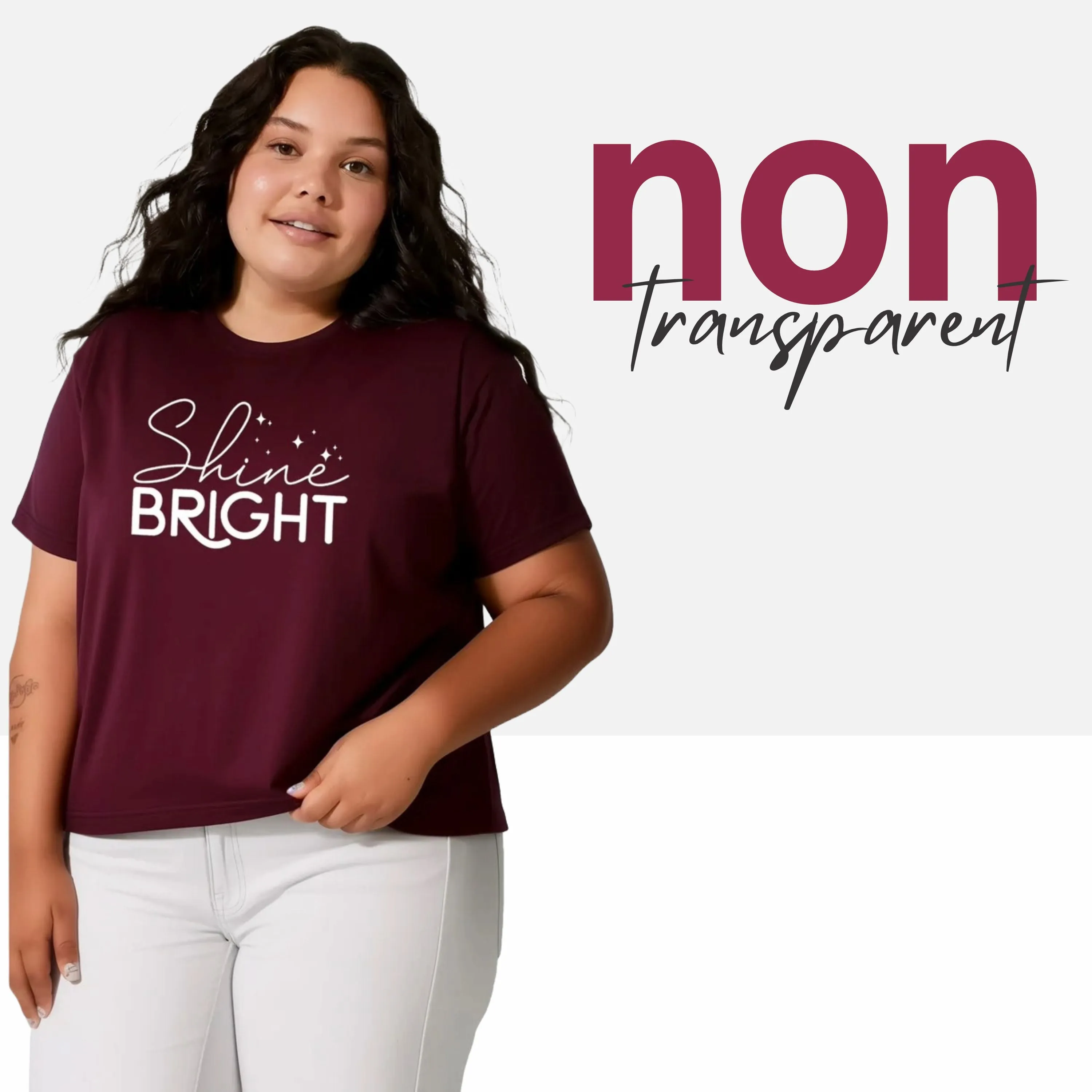 Shine Bright Plus Size Women T-Shirt