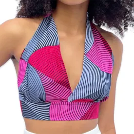 The Chroma Collection Halter Top - Shades of Pink