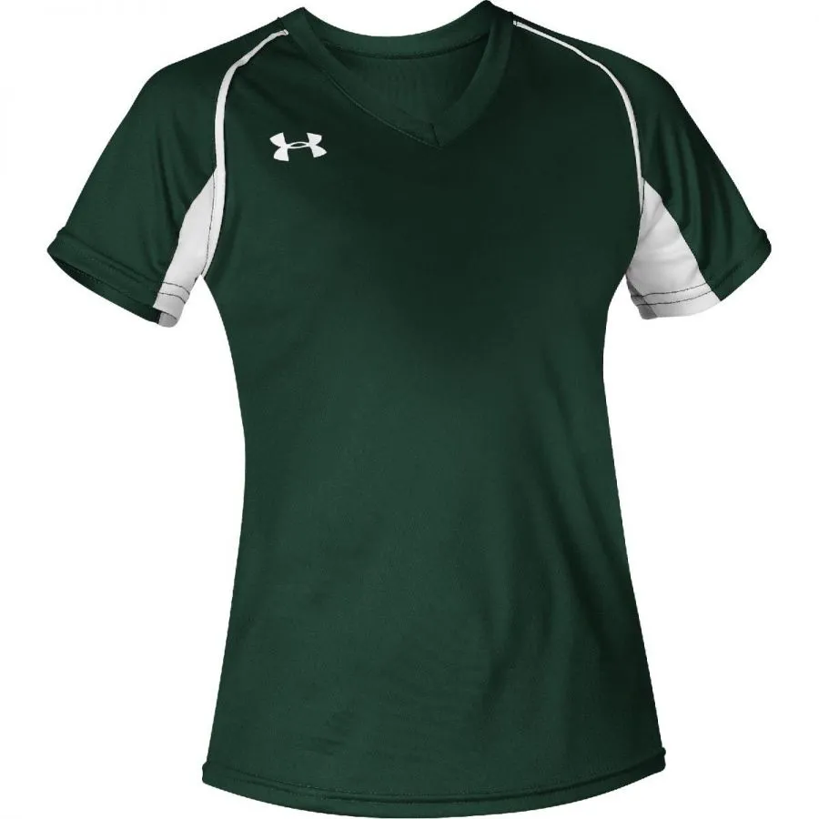 Under Armour Girls Next V-Neck Softball Jersey