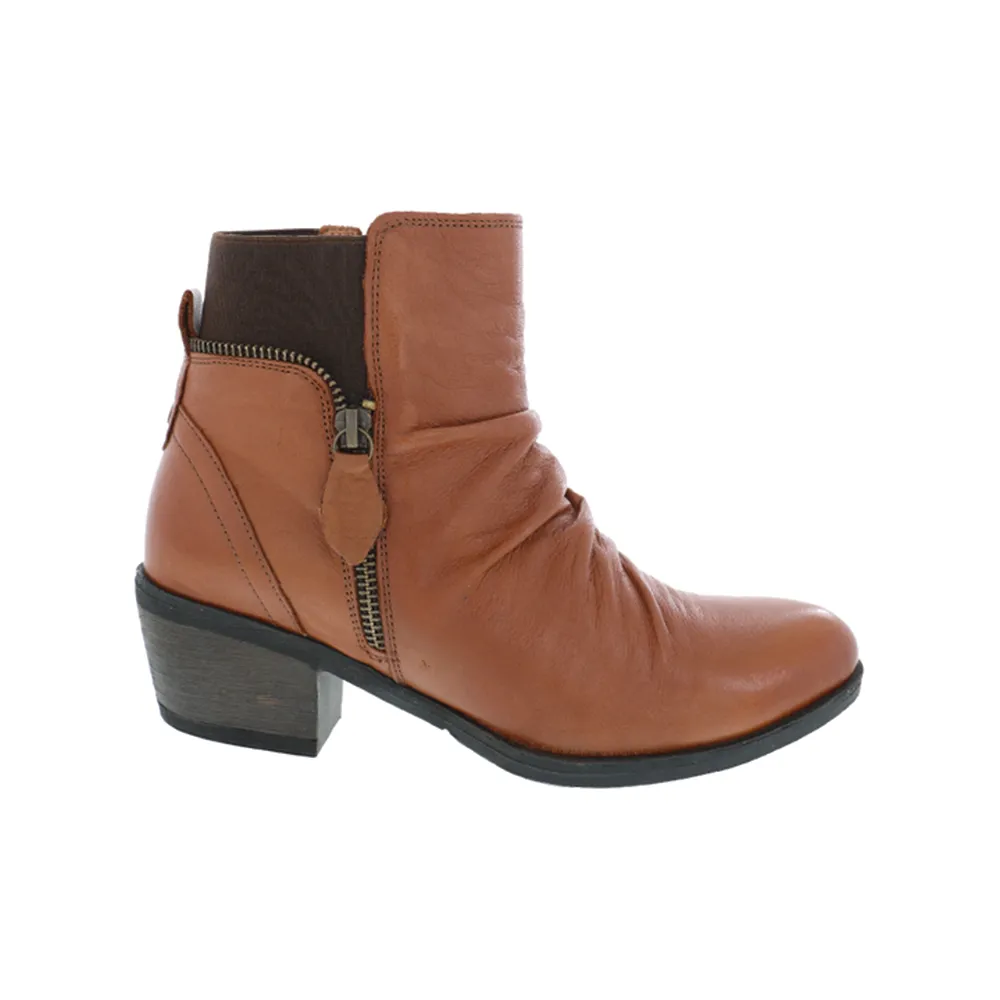 Women's Biza Vivien Boot Color: Brandy